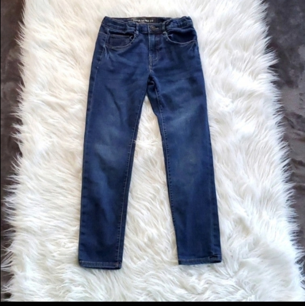 Zara Girls Super Skinny Distressed Jeans